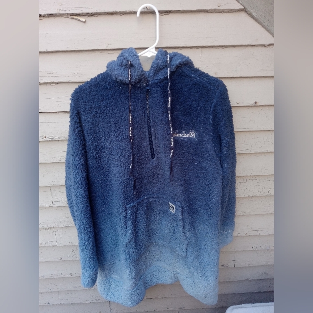 Avalanche Navy Hooded Sweatshirt
